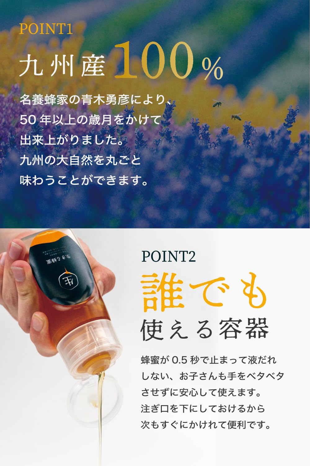 Amazon | 生きる蜂蜜 280g 生蜂蜜 専門店【九州蜂の子本舗】国産 純粋